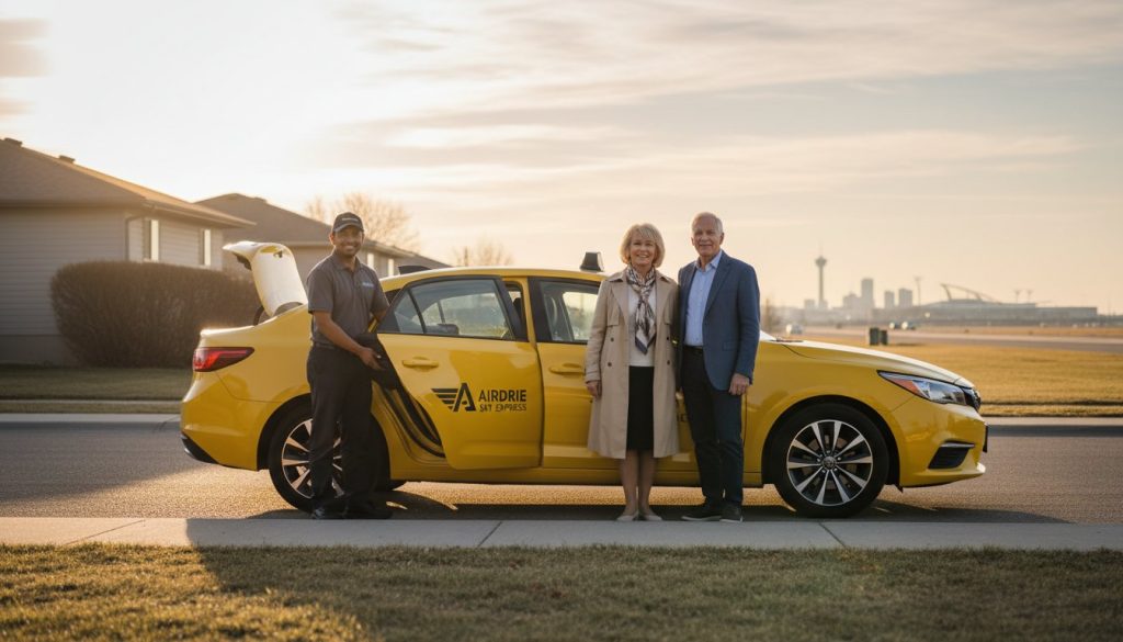 Airdrie Taxi to Calgary Airport Cost: 2026 Guide to Flat Rates and Savings