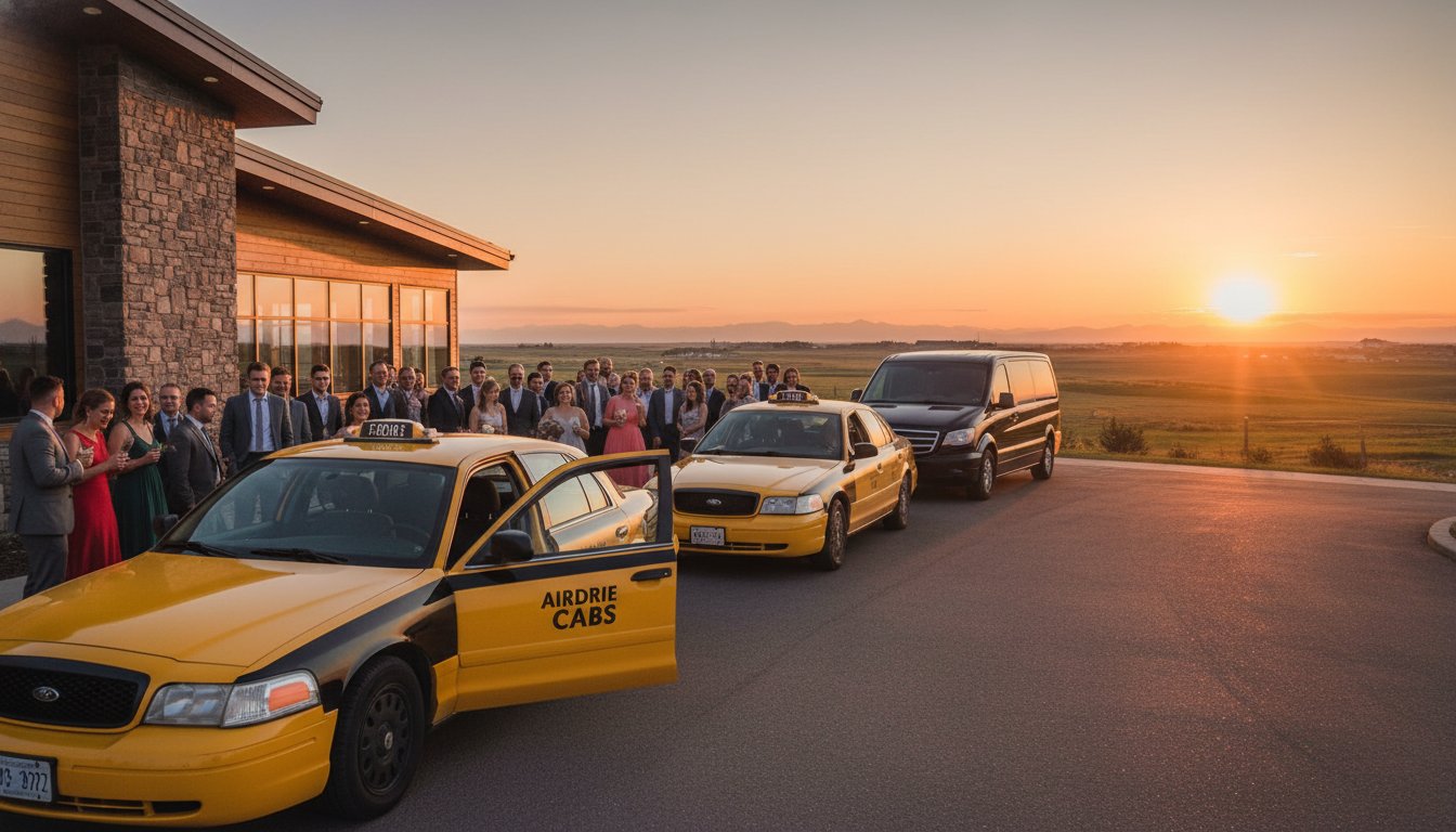 How to Organize Wedding Guest Transportation in Airdrie: A Complete Guide