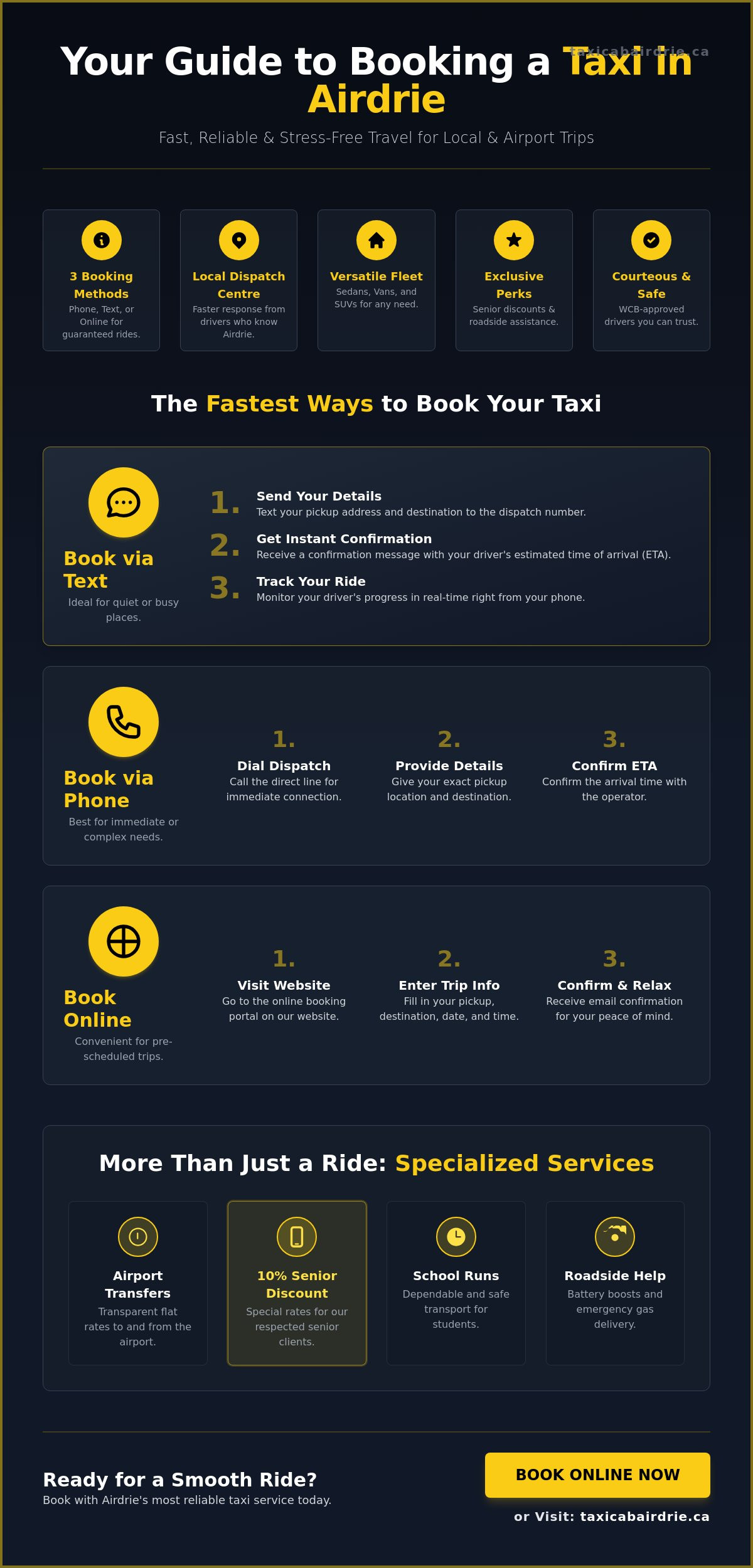 How to Use Airdrie Cab Numbers to Book Your Ride in 2026