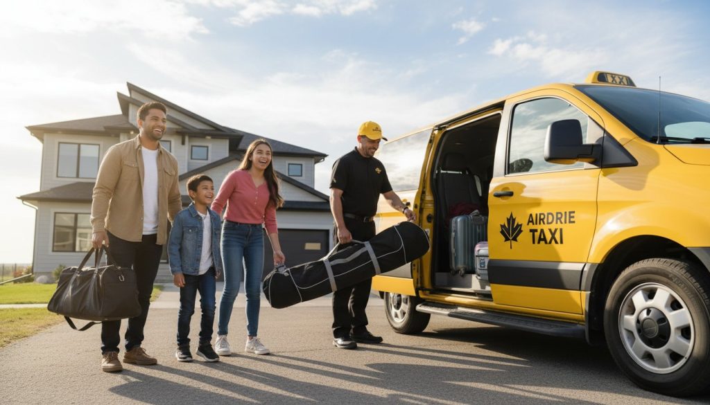Van Taxi Service in Airdrie: The Ultimate Guide to Spacious Group Travel