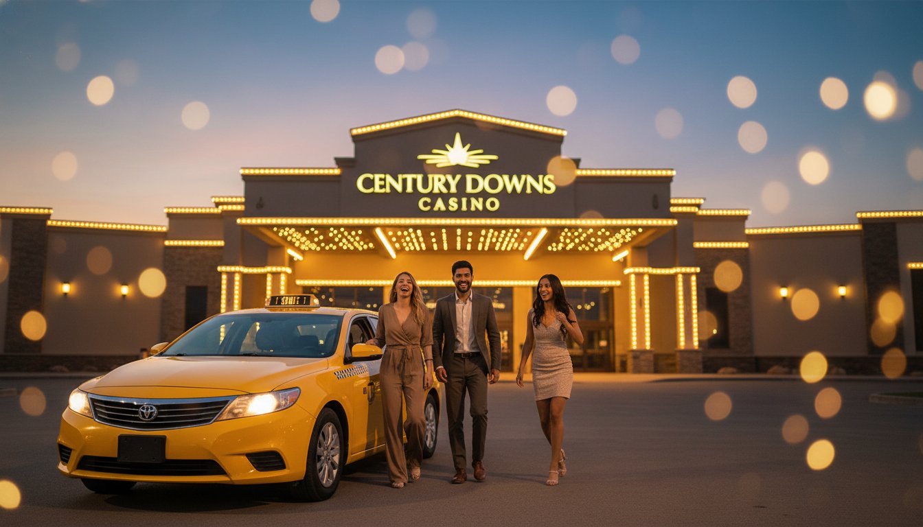Reliable Cab Service to Century Downs Casino: Your Guide to a Safe Night Out