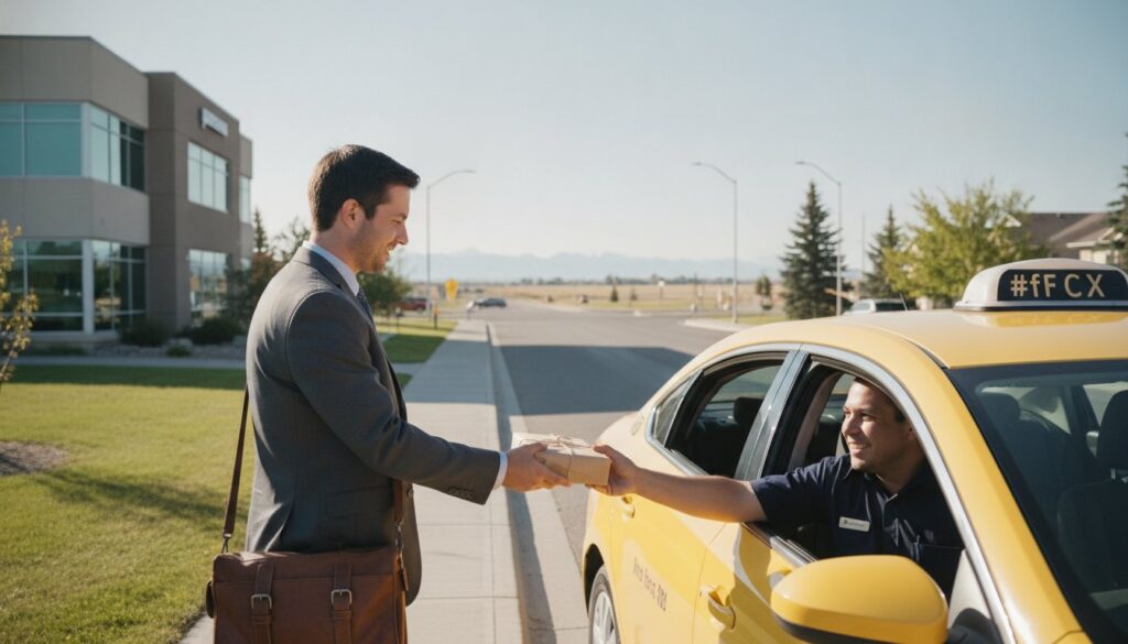 Airdrie Taxi for Small Packages: Fast Local Delivery Guide 2026