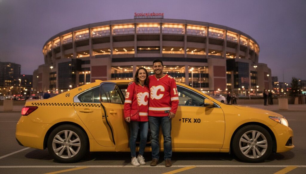 Taxi from Airdrie to Scotiabank Saddledome: Your Stress-Free Event Guide
