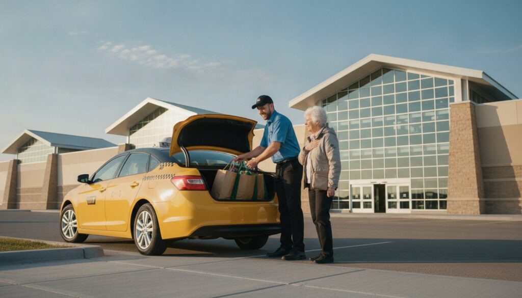 Taxi for shopping trips Airdrie Taxi