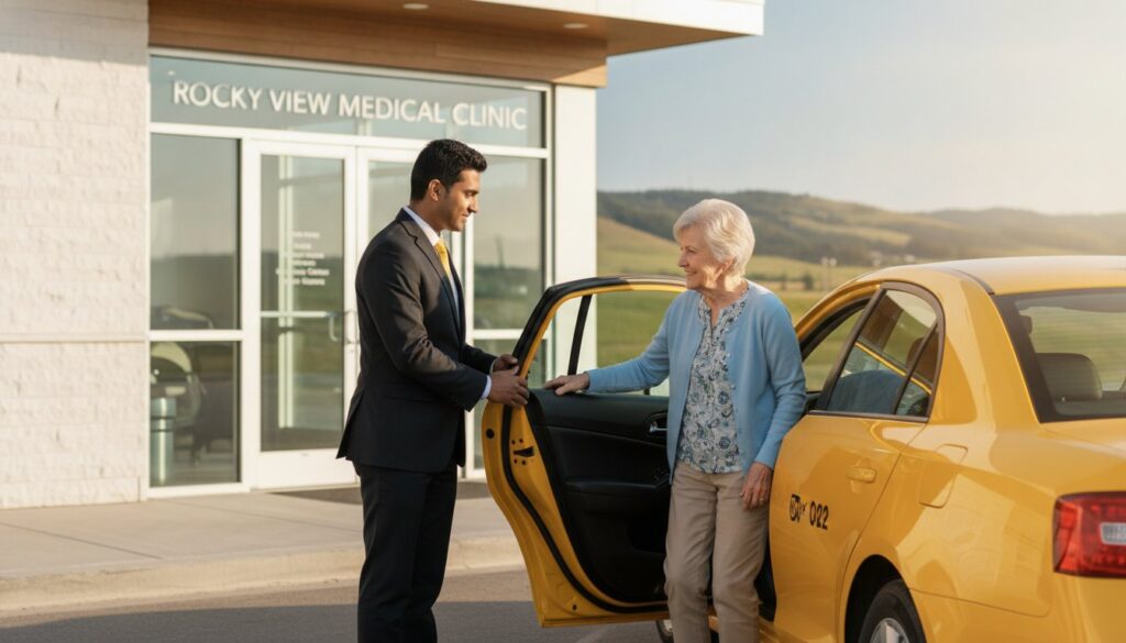 Medical Appointment Transportation Taxi: Stress-Free Travel in Airdrie & Rocky View (2026)