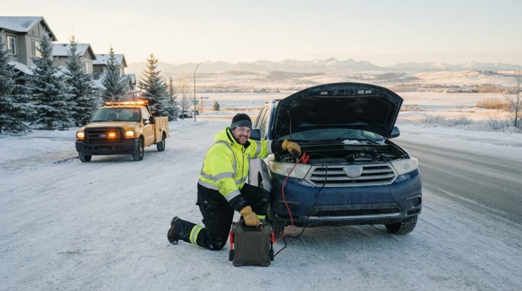 24/7 Jump Start Service Near Me in Airdrie: Fast Roadside Battery Boosts