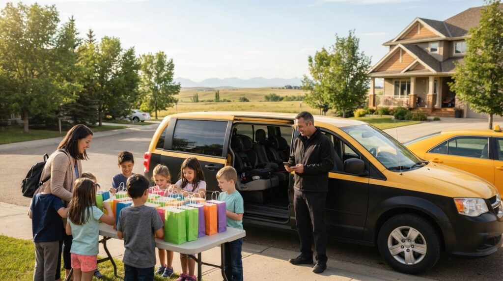 Airdrie Kids’ Party Transportation: 2026 Parent’s Guide