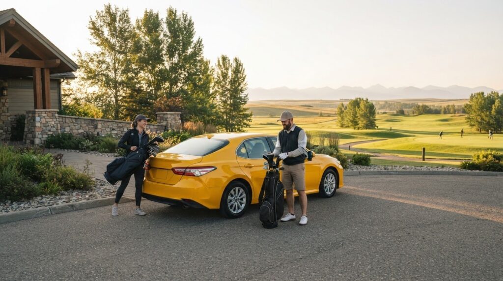 Cab to Woodside Golf Course: Airdrie Booking Guide