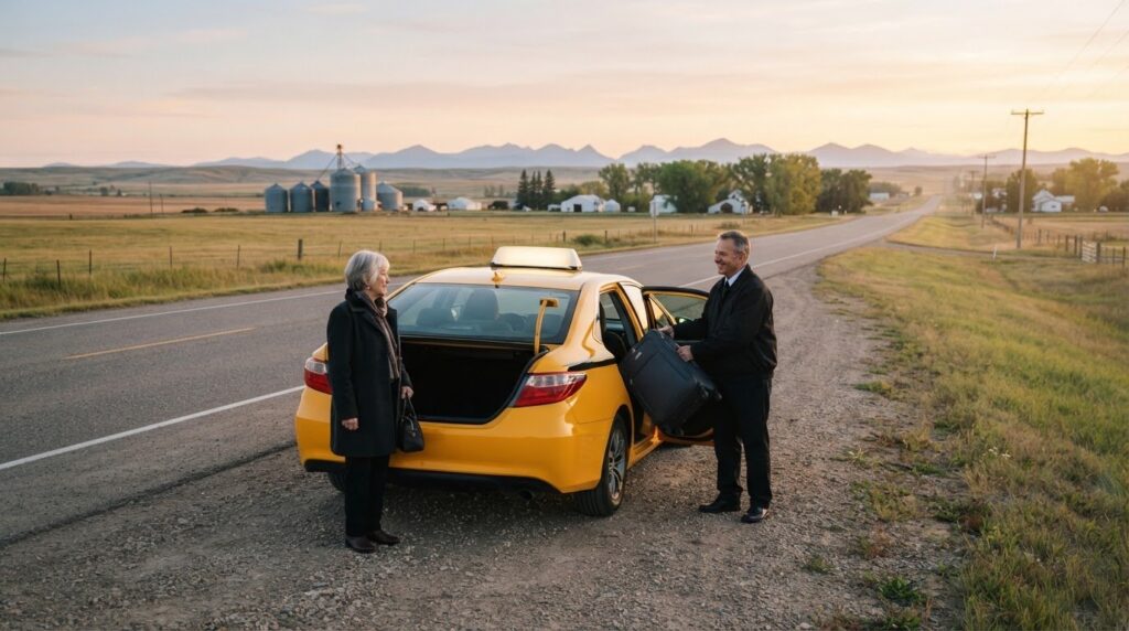 Irricana Cab Service: Local Rides and Clear Airport Fares